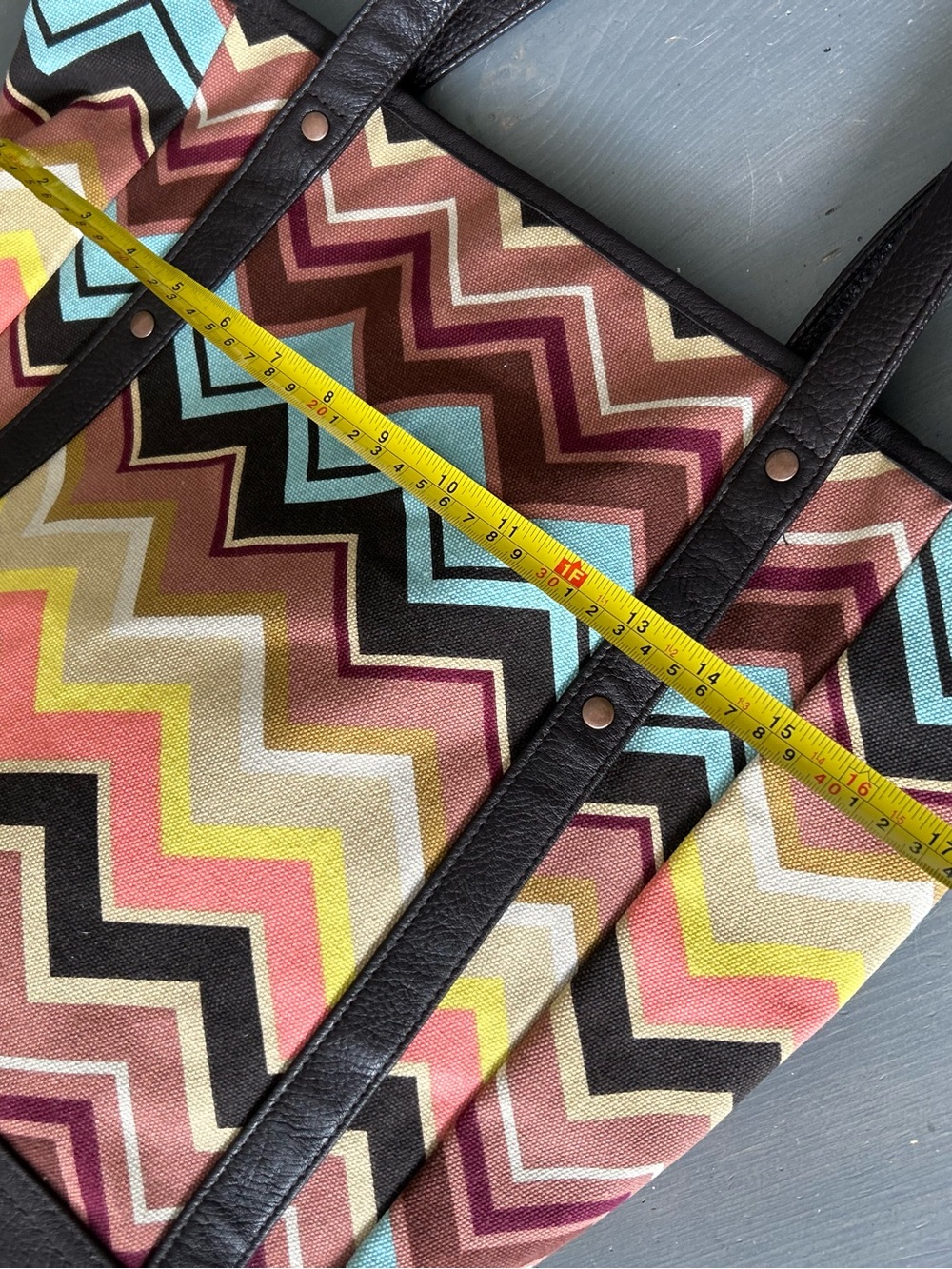Missoni colab tote
